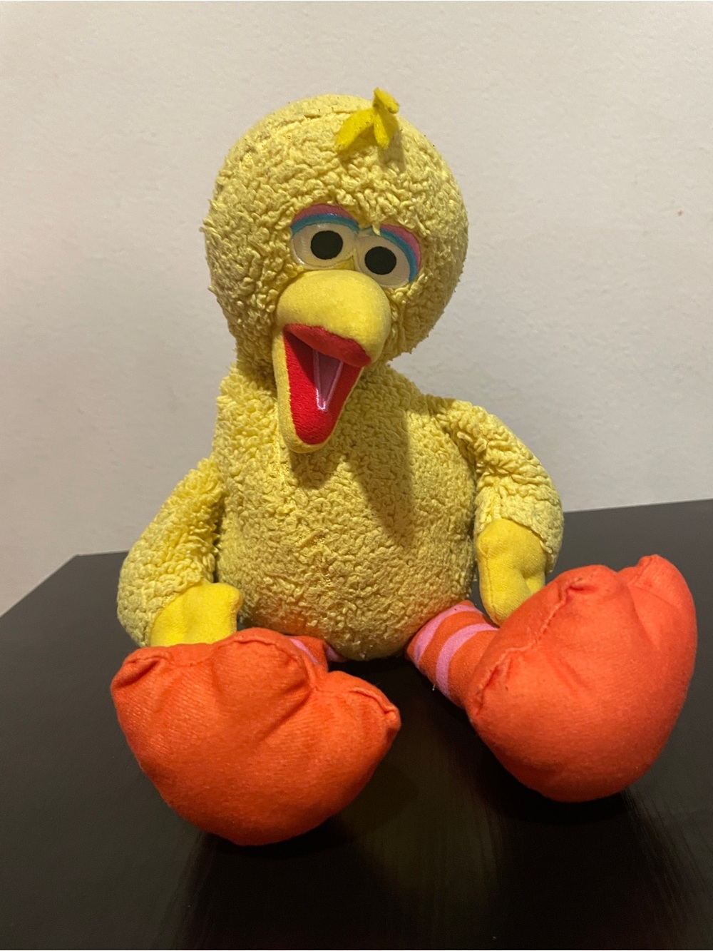Big Bird Plush Toy - Yellow with Orange Feet